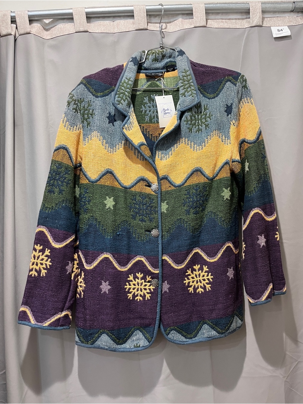 Vintage 90s Cotton Tapestry Jacket